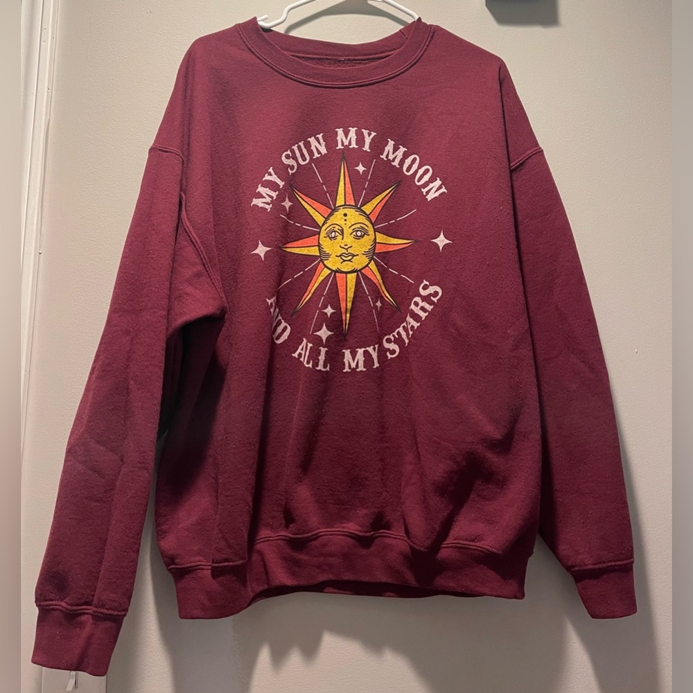 Life Clothing CO. Maroon sweatshirt XL